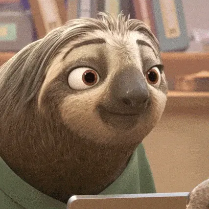Sloth gif